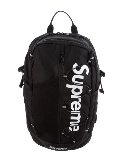 supreme logo backpacks